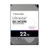 WDC  8.9cm (3.5")  22TB SAS 12G WUH722222ALE6L4 7200  512MB intern