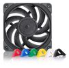 NOCTUA Lüfter 120*120*25 NF-A12X25 PWM chromax black swap