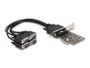 DELOCK PCI Express Karte zu 4 x Seriell RS-232