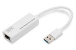DIGITUS Adapter USB3.0   -> RJ45     Gigabit Ethernet weiß