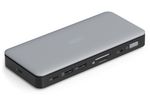 DIGITUS Docking USB-C->HDMI,DP,USBA,USBC,RJ45,DC,Audio silbe