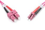 DIGITUS LWL Patchkabel LC -> SC 3.00m  Multimode Duplex OM4