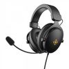 Deltaco Headset Gaming Proteinleder,3,5-mm-Anschluss schwarz