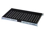 DIGITUS Fachboden 1HE 44x483x737mm bis 100KG schwarz