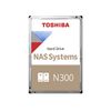 Toshiba 8.9cm (3.5")  8TB SATA3 NAS N300 7200RPM intern bulk