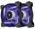 Lüfter CORSAIR 120x120x25 The Air SP120 LED DualPack Purple retail