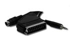gembird SCART-Stecker auf S-Video+Audio 10 Meter Kabel