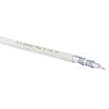 Schwaiger Koaxial-Antennen-Kabel 135dB 4-fach 8,2mm 25m Weiß