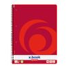 Herlitz Collegeblock A4 80 Bl kar Rand links