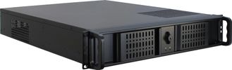 Inter-Tech IPC 2U-2098-SL Rek Zwart