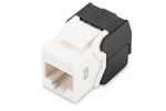 DIGITUS Keystone Jack Cat6a 500MHz ungeschirmt werkzeugfrei