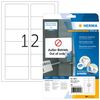 HERMA Etiketten A4 weiß 88,9x46,6 mm ablösbar Papier 300 St.