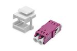 DIGITUS LWL Kupplung LC/LC Multimode-OM4 Dupl.Keystone-Modul