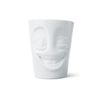 FIFTYEIGHT Henkelbecher 350ml - Witzig weiß