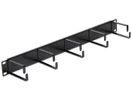 DELOCK 19" Kabelmanagement 1HE schwarz