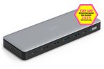 DIGITUS Docking USB-C->HDMI,DP,USBA,USBC,RJ45,DC,Audio silbe