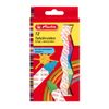 Herlitz Tafelkreiden farbig sortiert         12er Hängepack.