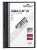 DURABLE Klemm-Mappe Duraclip Original 30 schwarz