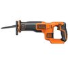 Black&Decker Akku-Säbelsäge, 18V, ohne Akku u. LG BDCR18N