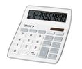 Genie 840 S calculator Desktop Rekenmachine met display Grijs, Wit