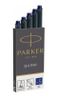 PARKER Tintenpatrone QUINK Blau          5 Stück