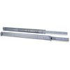 Inter-Tech 18" Teleskopschienensatz 1U 455 mm Silber
