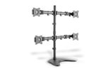 DIGITUS Tischfuss 15"-27" 4TFT 1Gelenk schwarz Max.4x8KG