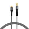 EFB USB-A auf USB-C Kabel 60W QC 3A 1m grau