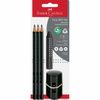 Faber-Castell 580024 grafietpotlood B 3 stuk(s)