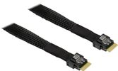 Inter-Tech Kabel SFF 8654-4i -> SFF 8654-4i- 0,7m