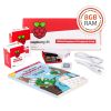 Raspberry Board PI 4B/ 8GB FULL KIT                 Weiß/Rot