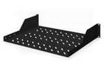 DIGITUS Fachboden 2HE 88x482x349mm bis  25KG schwarz