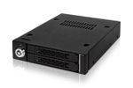 Backplane IcyDock 2x6,3cm SATAI-III in 1x3,5" HDD/SSD sw
