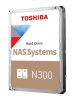 Toshiba N300 interne harde schijf 12 TB 7200 RPM 512 MB 3.5" SATA III