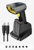 inateck Barcodescanner 52 Black Wireless 1D/2D