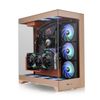 Geh Thermaltake CTE E550 TG Midi Tower  "Gravel Sand" retail