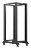Lanberg OR01-6032-B rack 32U Vrijstaande rek Zwart