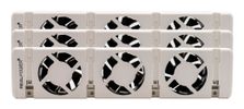 REALPOWER Heizungslüfter HL-3,3er Set mit 3 Ventilatoren