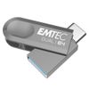 Emtec D280 Dual USB flash drive 64 GB USB Type-A / USB Type-C 3.2 Gen 1 (3.1 Gen 1) Zilver