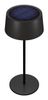 RealPower LED-Solar Tischlampe dimmbar mit Akku,schwarz