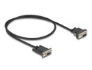 DELOCK Seriell Kabel RS-232 D-Sub9 Bu zu D-Sub9 Bu Pin9 0,5m