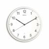 MAUL Wanduhr MAULsprint, 30,5 cm, Funkuhr,inkl. Batt.,weiß