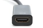 DIGITUS DisplayPortKabel DPort -> HDMI-A    St/Bu 0.15m 1.1a