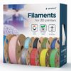 gembird Filamentcassette PLA purple 1.75mm 1kg schmale Spule
