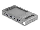 DELOCK Tablet und Notebook Dockingstation 4K mit int. Halt.