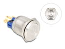 DeLOCK 22051 drukknoppaneel Zilver
