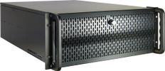 Inter-Tech IPC 4U-4129L Rack Metallic, Zilver
