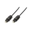 Logilink Audiokabel 1x Toslink -> 1x Toslink St/St 1.00m bk