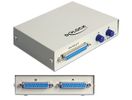 DELOCK D-Sub25 Switch 2 Eingänge -> 1 Ausgang