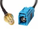 DELOCK HF Kabel SMA -> FAKRA Z Bu/Bu 0.20m